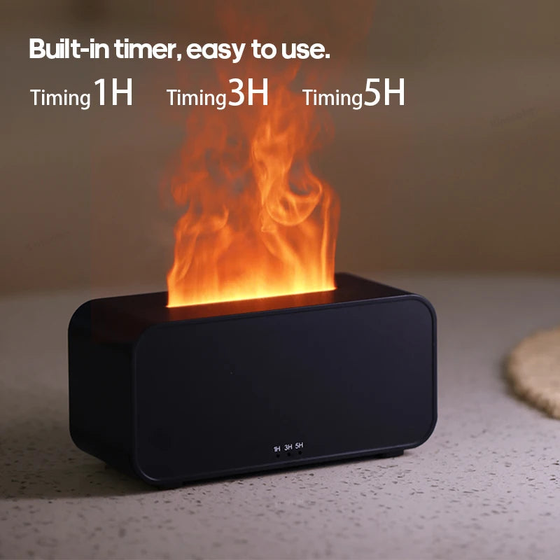 Flame Aromatherapy Mini Air Humidifier