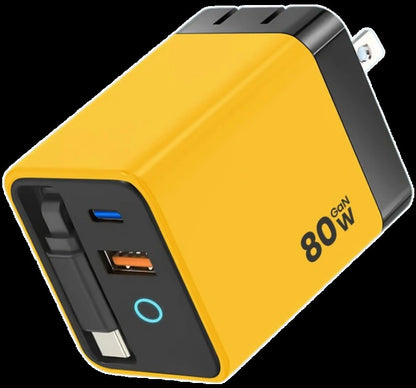 80W 3-in-1 Fast Charger